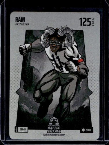 2026 Bo Jackson Battle Arena Update 1st Edition Ram Battlefield Steel #SBF-15