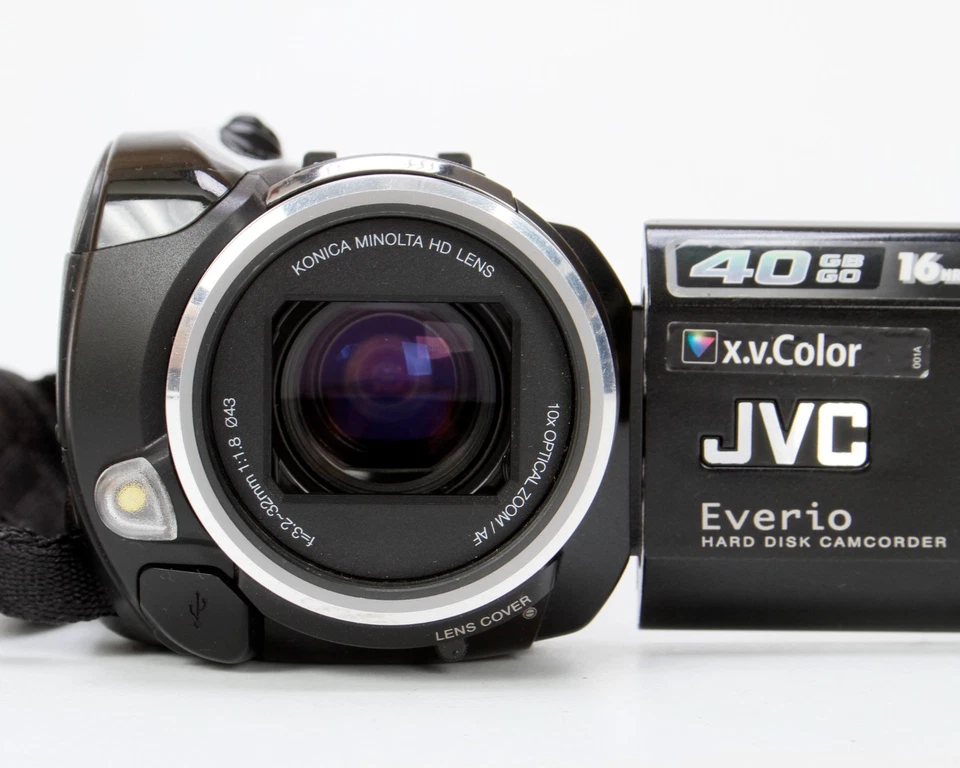 Videocámara JVC Everio GZ-MG230 (plateada) disco duro de 30 GB Foto 2 de 4