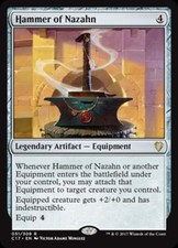 Hammer of Nazahn - Medium Play MTG Commander 2017
