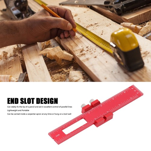 Marking Ruler Non-slip Tip Lightweight Compact Design Secure Lock Mechanism - Picture 10 of 15