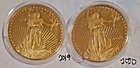 2019 & 2020 Walking Liberty w/Nested Eagle & Eagle Head Gold Plated COPY Coins