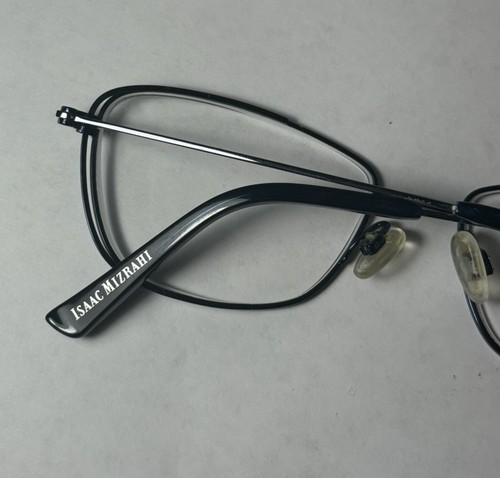 Isaac Mizrahi IM30040 BL Blue Womens Butterfly Eyeglasses 52-16-140mm - Picture 6 of 8
