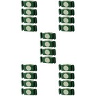 20 PCs Rotatable Cable Organizer Haushaltskabelhalter Dekorative Kordentreiber