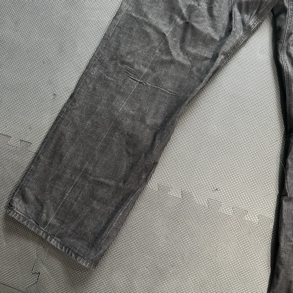 Jeans Coogi Para Hombres 42x35 Negro Suelto Grunge Patinador Denim Pierna Recta Y2K Foto 3 de 4