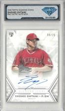 2018 Topps Diamond Icons SHOHEI OHTANI Rc Rookie Auto 6/25 💎 DSG 10 Gem Mint