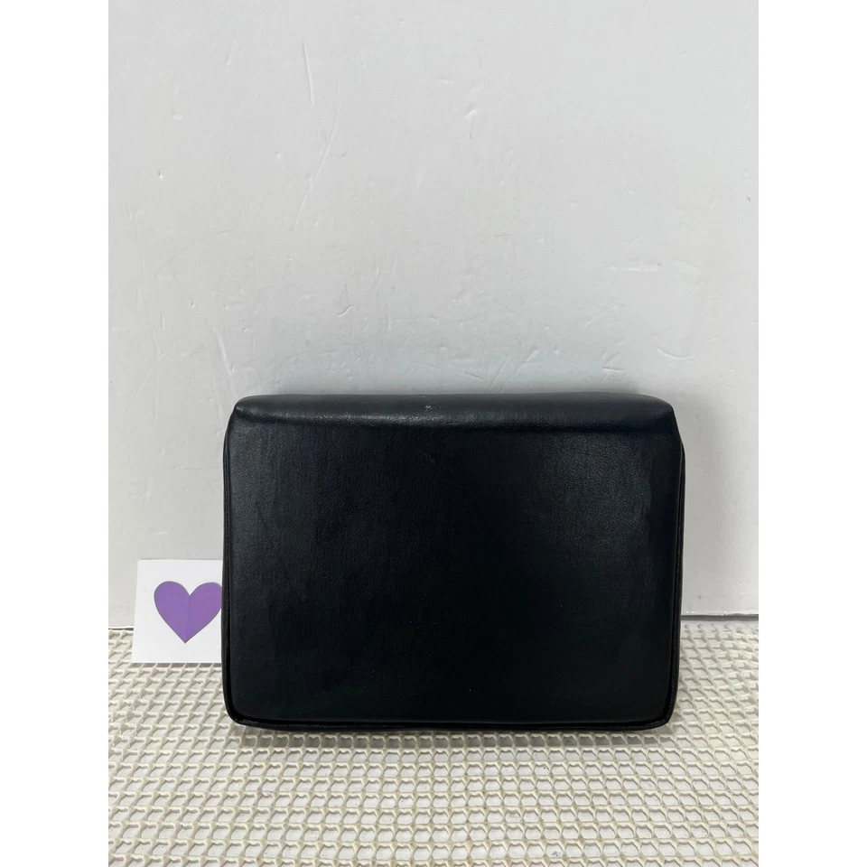 Mercedes Benz Black Leather Zip Around Document Holder & Manual-good DM - Image 2 of 4