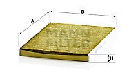 Filter Innenraumluft MANN-FILTER FP 2436 für FORD,FORD ASIA & OCEANIA,FORD...