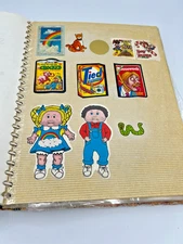 Vintage 1980s Sticker Album Book 300+  Puffy Scratch N Sniff Rainbow Brite