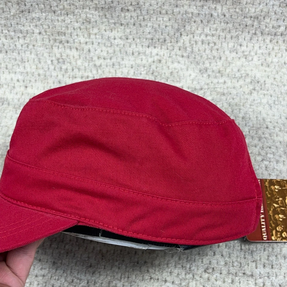 Cincinnati Reds Hat Cap Strap Back Red American Needle Pillbox Adjustable MLB - Image 3 of 4