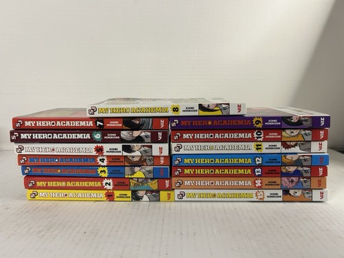 My Hero Academia Manga Series, Vol. 1-15