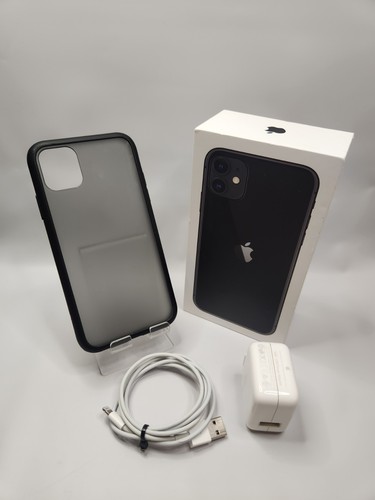 Apple iPhone 11 - 128GB - Black (Unlocked) Used READ - Photo 24 sur 24