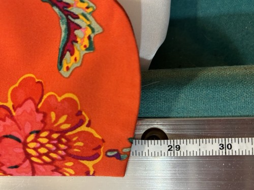 Blazer donna Jones New York arancione floreale cotone manica lunga singolo bottone nuovo con etichetta - Foto 10 di 12