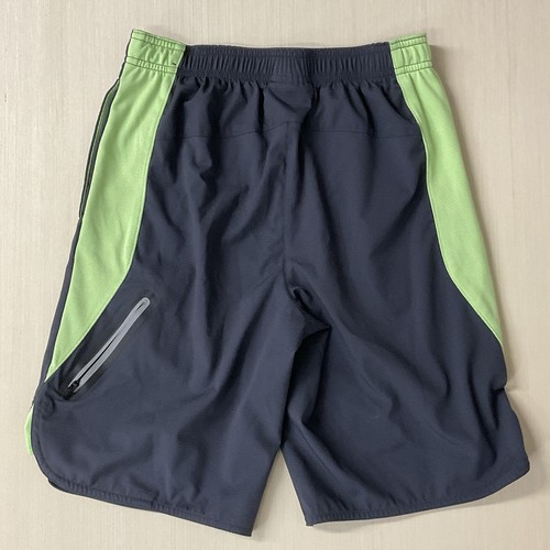 Reebok Youth Boys Athletic Shorts Size XXL (18) Gray / Green - Picture 5 of 14