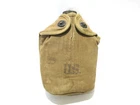New ListingUS Military Issue WW2 Era 1942 Water Canteen with Canvas Belt Pouch