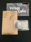 VINTAGE OXFORD ALASKA 1 OZ .999 FINE SILVER BAR