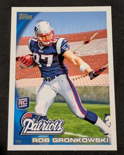 2010 Topps Rob Gronkowski ROOKIE RC New England Patriots #148 MINT Card!