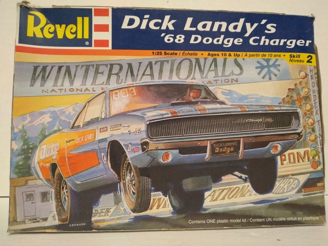 Revell Dick Landy S 1968 Dodge Charger 1 25 For Sale Online Ebay