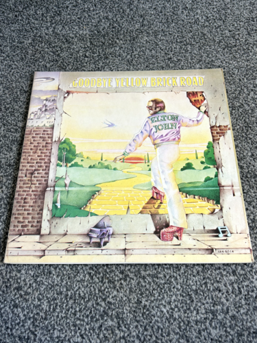 ELTON JOHN - Goodbye Yellow Brick Road(UK 1973 1ST PRESS DOUBLE YELLOW VINYL LP) - Picture 6 of 11