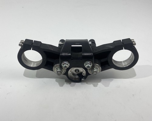 ♻️ Keeway RKF 125 E5 2022 - 2024 Top Yoke Upper Fork Clamp with Handlebar Clamps - Picture 15 of 19