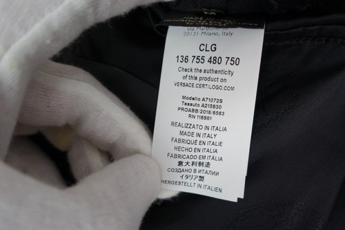 £1840 VERSACE BAROCCO MAINLINE CURRENT JACKET SMALL 38 48 MADE IN ITALY - Picture 19 of 23