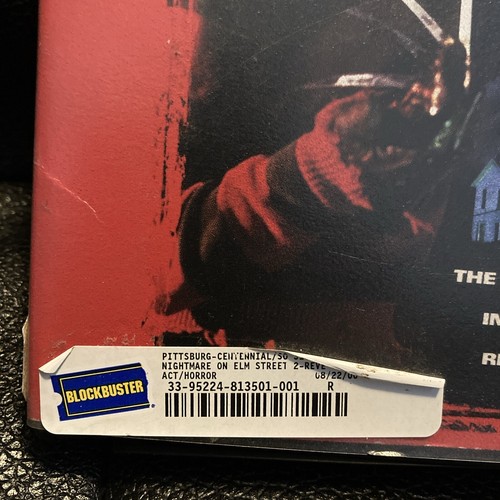 A Nightmare on Elm Street 2 Dvd Former Blockbuster Video Horror Rental - Picture 2 of 7