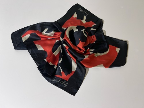 Joseph Ribkoff Womens Square 26" Silk Scarf Limited Edition EUC - Picture 2 of 7