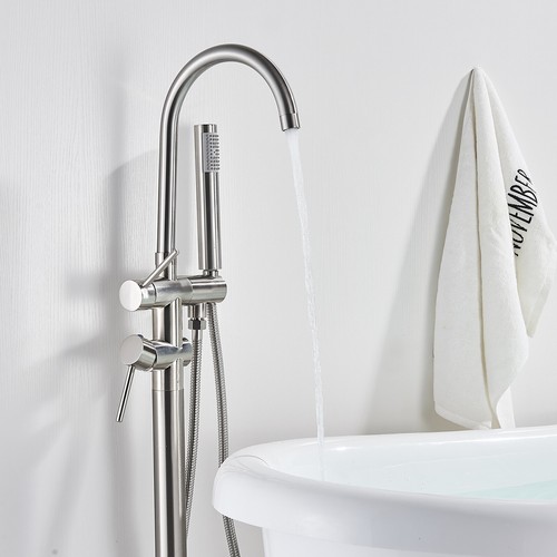 Grifería de bañera grifo grifo grifo con ducha de mano - Imagen 19 de 68