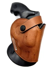 For 2" COLT COBRA 38, Right Hand Leather OWB Roto Paddle Holster