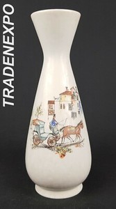 1950-039-s-Vintage-JASBA-KERAMIK-Handpainted-Vase-134-25-West-German-Pottery
