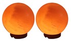 IndusClassic Himalayan Globe Himalayan Salt Lamp Ionizer Air Purifier Pack of 2