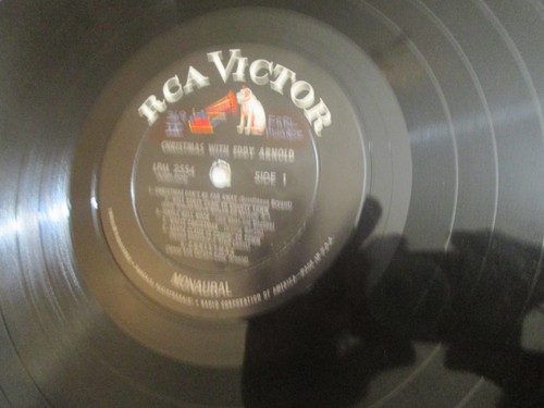 EDDY ARNOLD--CHRISTMAS WITH EDDY ARNOLD VINYL ALBUM LP MONO RCA - Picture 4 of 7