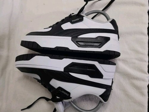 Puma Cali Dream Womens Black And White Platform Trainers UK5 - Picture 7 of 19