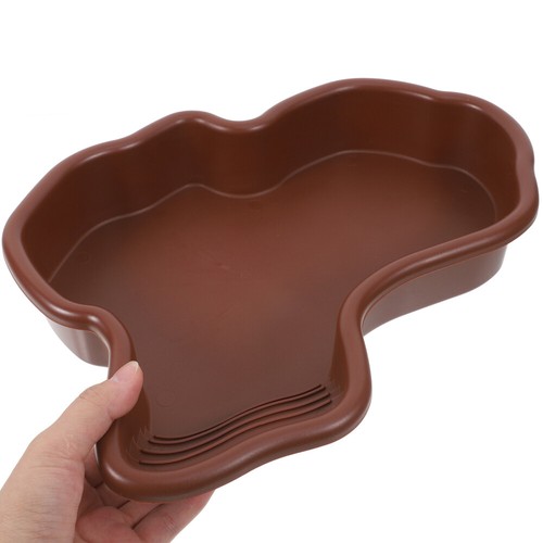 Baignoire Tortue Habitat Accessoires Reptile Plat à Eau tendance Grand Bain Piscine Bol