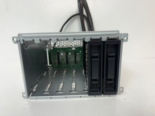 HP 511784-001 6 BAY SAS/SATA LFF HARD DRIVE CAGE WITH CABLE PROLIANT ML350 G6