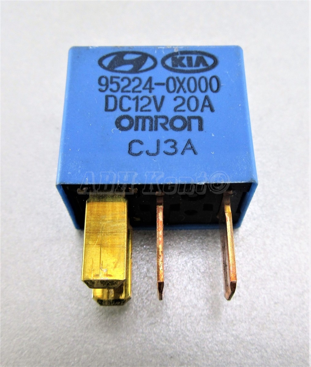 668-Kia Hyundai 2005-2015 Multi-Use 4-Pin Blue Relay Omron
