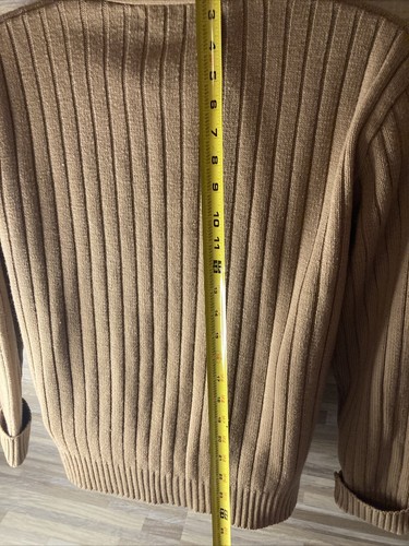 Vintage Kings Road Tan Sweater Sears SZ Large Fits Small- Medium - Picture 3 of 5