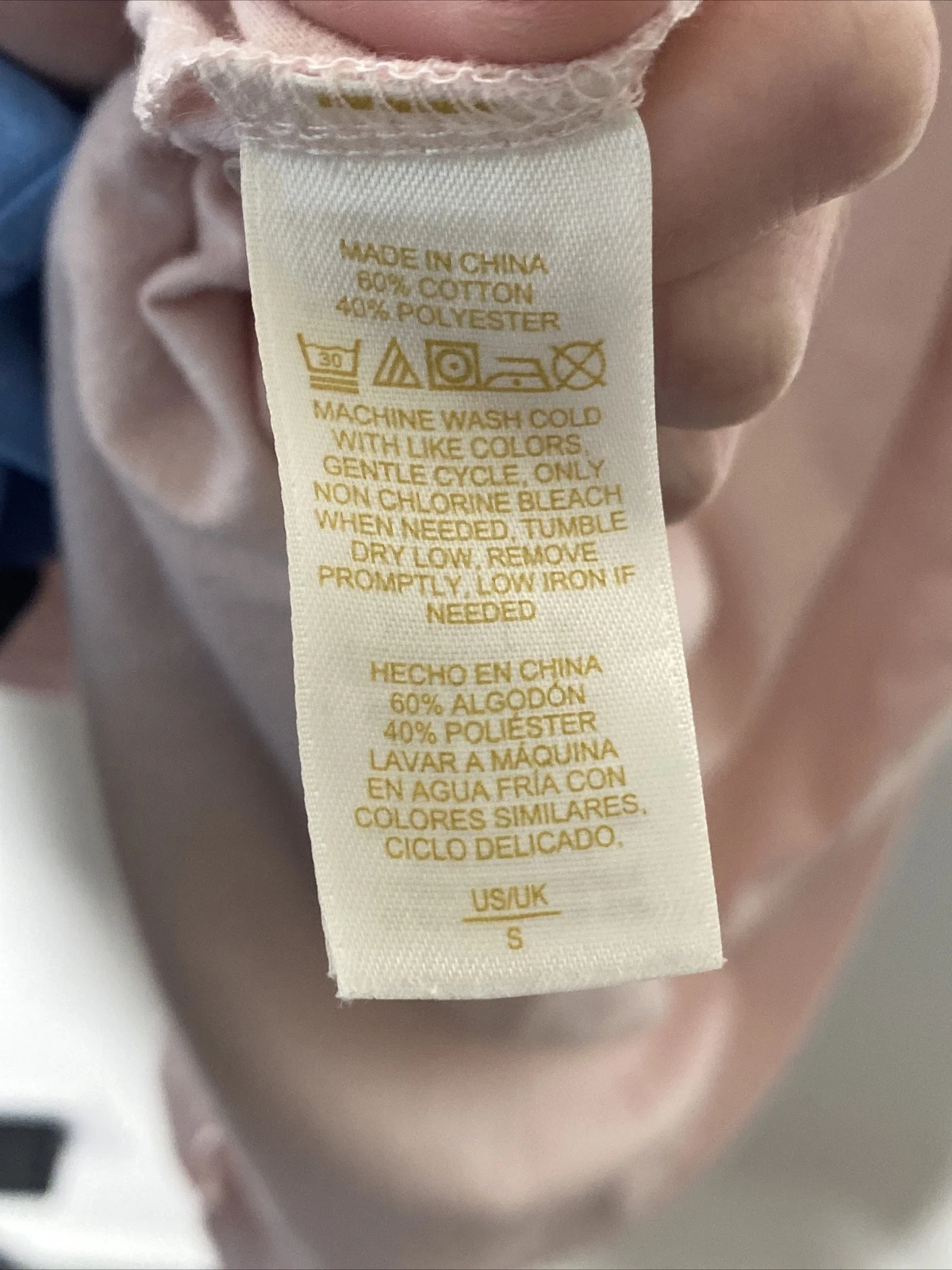 Abito in pigiama Kate Spade blush rosa misto cotone camicia da notte taglia S