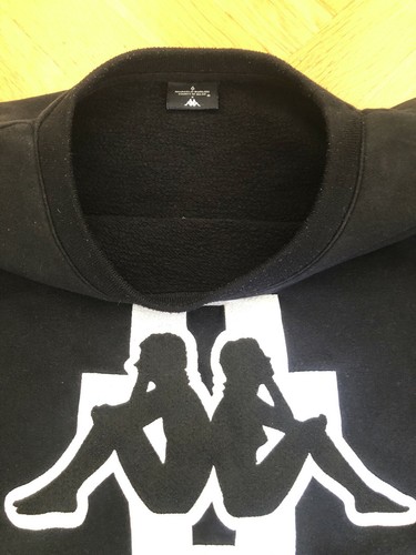 Marcelo Burlon x Kappa Pullover Sweater Schwarz S M RAR Nike ACG Lab RAR - Bild 3 von 7