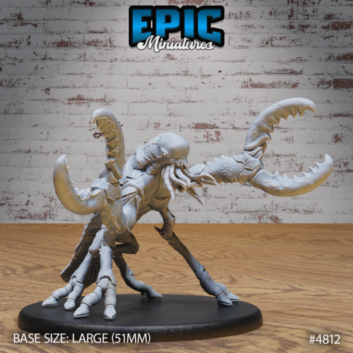 Chuul #4811-#4813 by Epic Miniatures - Mysterious Ocean | DnD Tabletop Miniature - Picture 6 of 8
