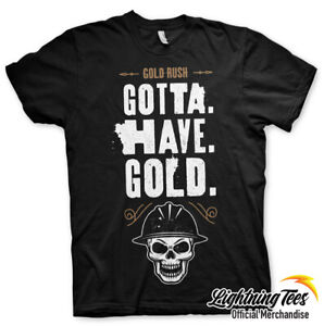 Black and Gold Rush T-Shirt