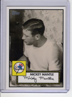 2007 TOPPS MICKEY MANTLE STORY BASEBALL CARD #MMS2 NM