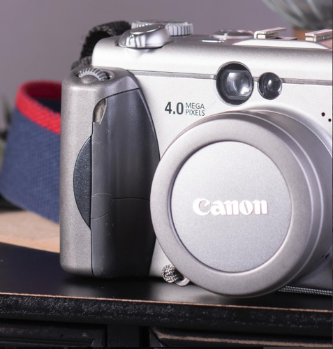 CANON POWERSHOT G3 DIGITAL CAMERA Silver LENS 4MP 14X ZOOM PC1032 Tested Working - 第 21/22 張圖片