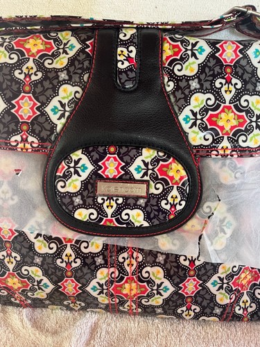 New Kalencom Floral Diaper Bag with Insulated Bottle Carrier and Acc Bag-Lot A - Picture 2 of 9