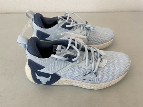Under Armour Project Rock 6 blaue Cross-Trainingsschuhe Damen Gr. 8,5 - Bild 5 von 6