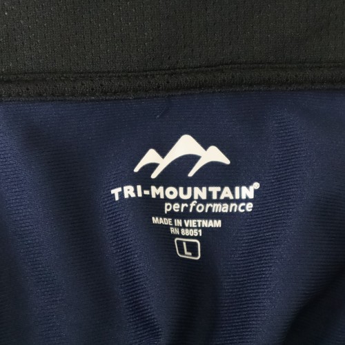Trim-Mountain Hurdle Navy Black Large Lightweight Hybrid Performance Men Jacket - Picture 8 of 10