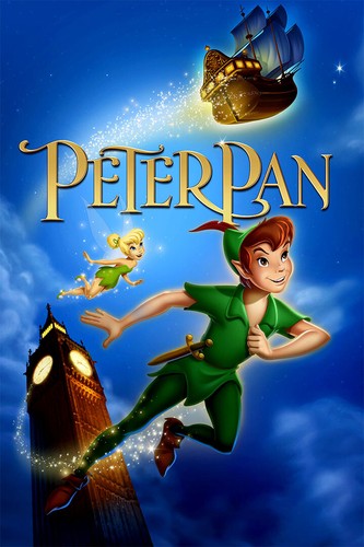 Peter Pan Classic Animation Movie Print Wall Art Home Decor - POSTER 20x30 - Foto 1 di 4