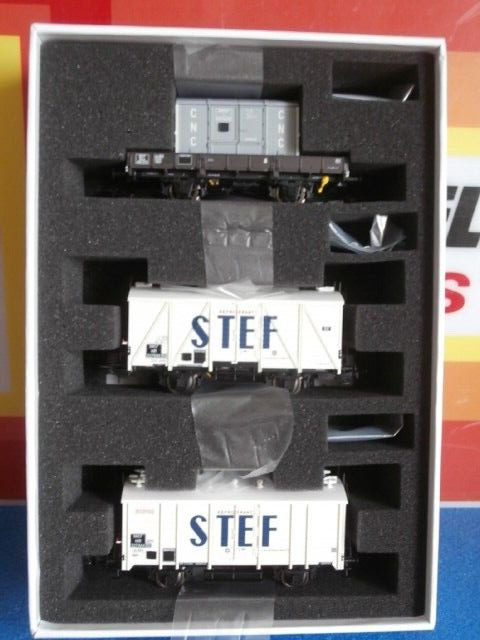 Set 3 wagons OCEM SNCF LS Models 30 255 haute précision epoque IIIb
