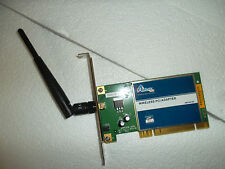 Airlink101 Wireless-G PCI LAN Adapter 108Mbps 802.11g 2.4GHz 128Bit WEP AWLH4130