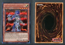 YGO Shadow Specters 1st Edition #SHSP022 Bujin Mikazuchi Name Placement ERROR