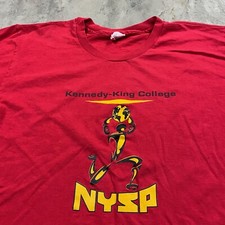 90s VTG KENNEDY KING COLLEGE Chicago The Cotton Exchange T Shirt XL USA Made